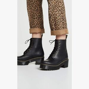 Chunky heeled women’s Doc Marten’s. Size 8.